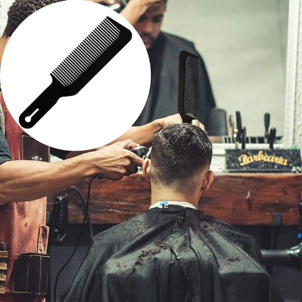 3 stk frisør flat barber koniske kammer Hårklippkam