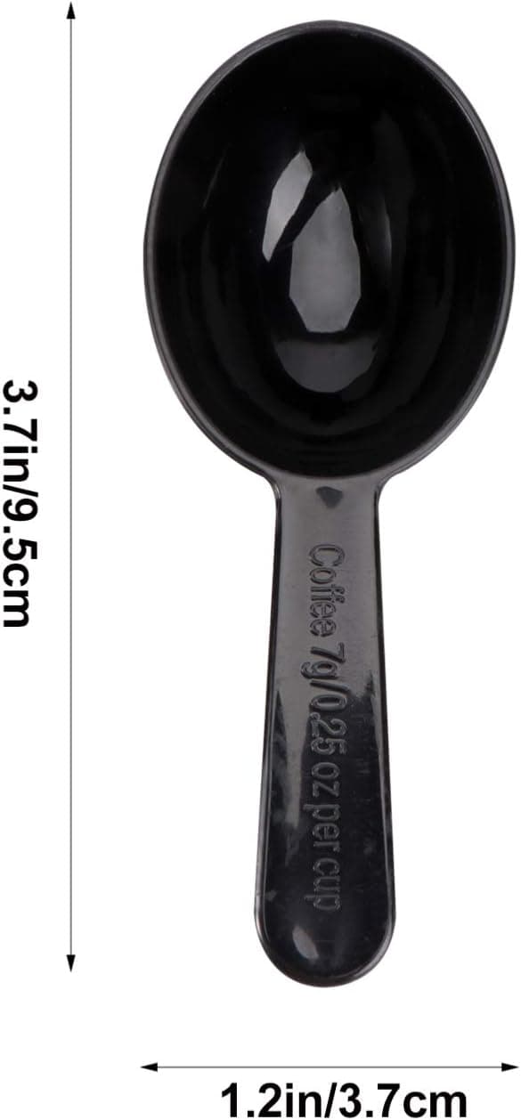 5-pack kaffebönsskedar Multifunktionell kaffebönor Te mjöl Plastskedn Kökshjälp