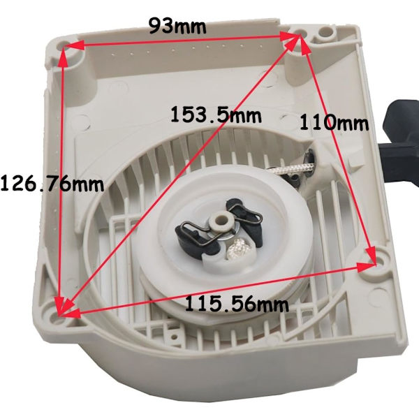 Recoil Rewind Pull Start Starter Kompatibel med Stihl MS390 MS310 029 MS290 039 Motorsåg