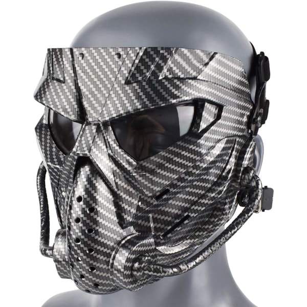 Airsoft Mask Full Face Tactical Mask med ögonskydd slagtålig för CS Game Paintball color 3