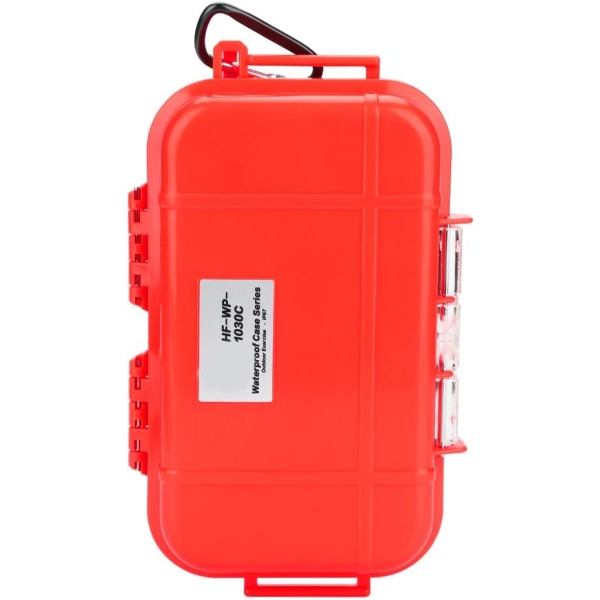 Utomhus torrlåda Vattentät lufttät hårt skal Wet Dry Box Carry Box Tackle Organisation (röd) Red