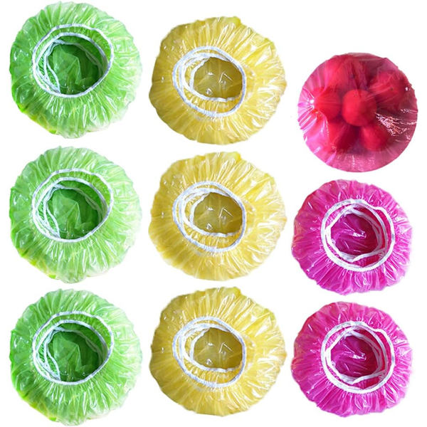 Återanvändbar stretchplastfolie för matförvaring, 3 storlekar, 60-pack