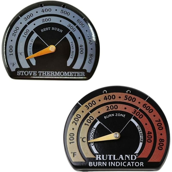 Magnetisk vedspisfläkt spis termometer med sond hushålls grillverktyg