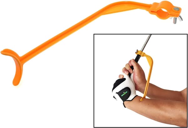 Golfsving Korrektionsværktøj Træner Armstropper (Orange) 2 stk