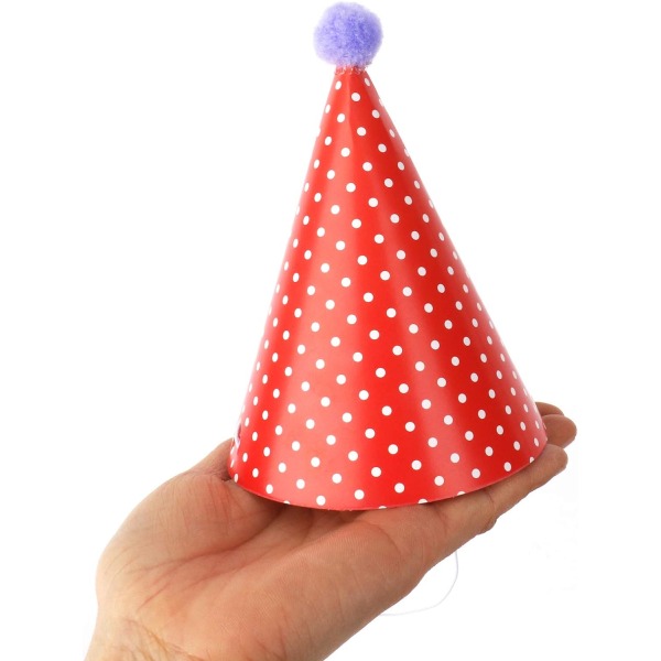 Barnfödelsedagsfest Stämningsarrangemang Hatt Päls Ball Tip Crown Hat