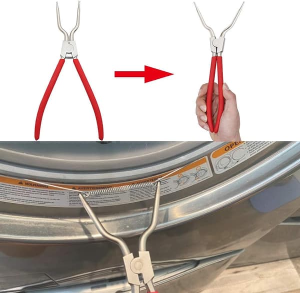 Solid Metal Washer Spring Expansion Tool kan udvides til maksimalt 4,3 tommer