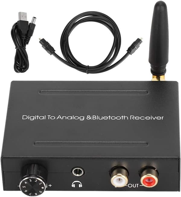 Inbyggt DAC-chip, stabil och hållbar Bluetooth-mottagare, omvandlare