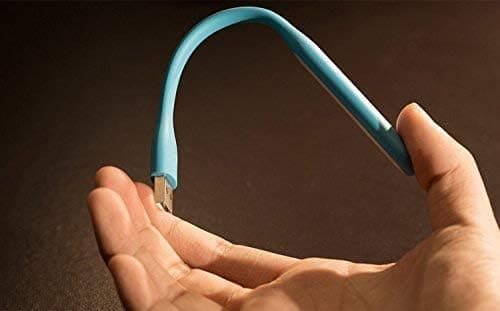 5 stk. fleksibel USB LED-lampe bærbar natlampe læselampe til computer og andre USB-enheder
