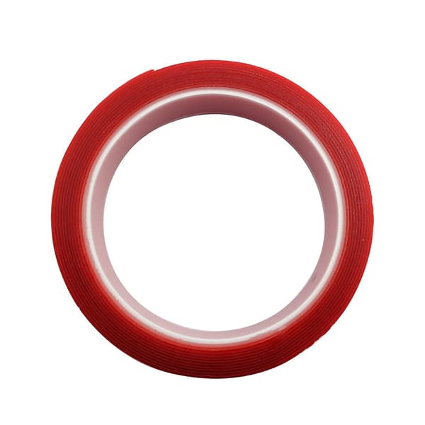 1-pack 25mm x 3m transparent dubbelsidig servotejp dubbelhäftande tejp
