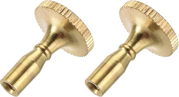 2-pack vredknapp för lampor, på/av-ersättningsvred, vridknappsförlängning, 20 mm längd