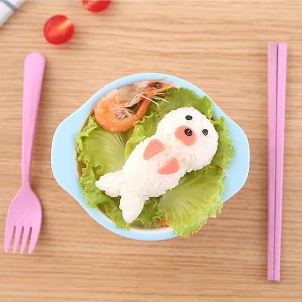 Onigiri-form Allsidig risbollemaskin Bento-bokstilbehør Dyreformer DIY risbolleformsett