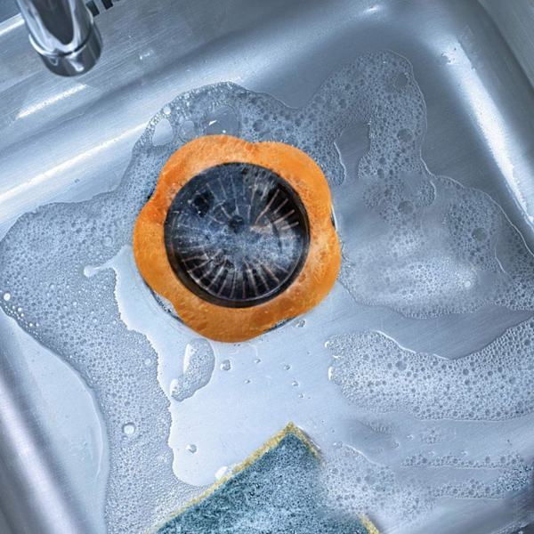 Diskhossil i rostfritt stål för badrum Diskhossil (Orange) Orange