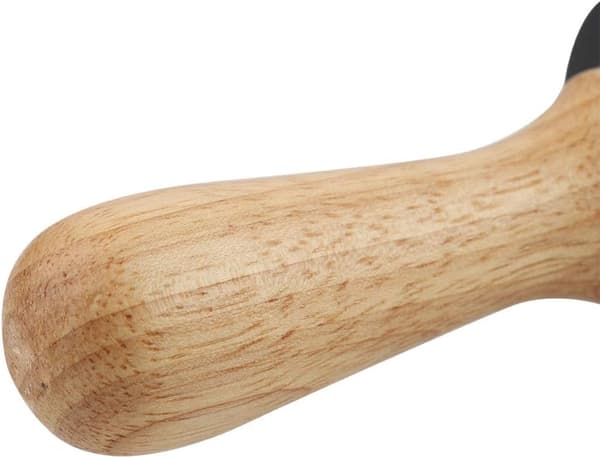 1 rullepind i rustfrit stål med non-stick til brød, kiks og dej