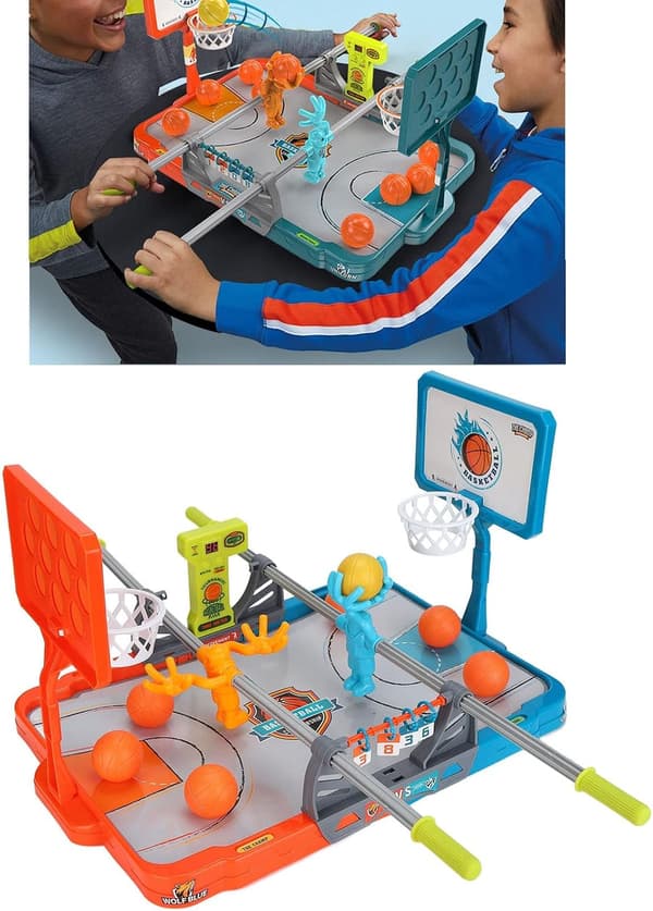 Skrivbordsbasketleksak Arcad Basketspel Mini Basketplan Basketkorg Set