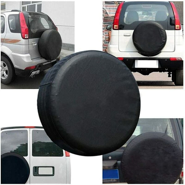 13\" tums hjulhölje för reservdäck för alla diameter (55cm-58cm/22\"-23\") Bil PVC Vattentät Dammskydd
