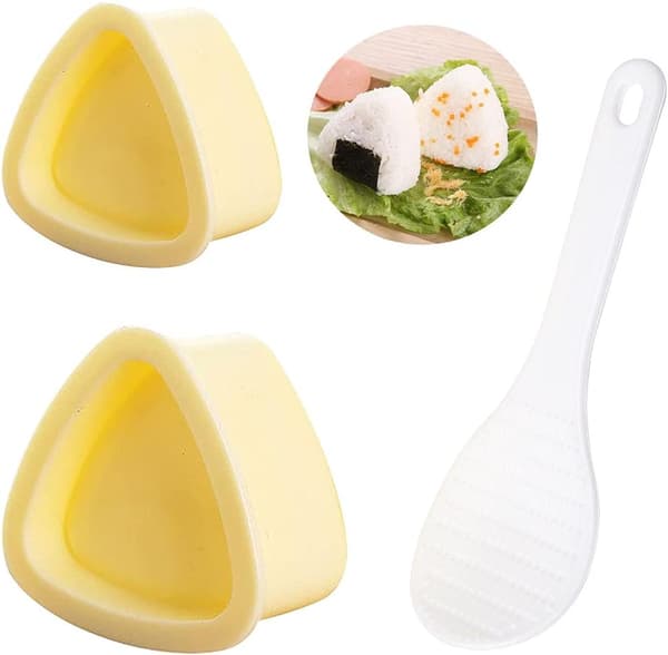 Trekantet Onigiri Form Onigiri Form DIY Japansk Bento 2 Stykker