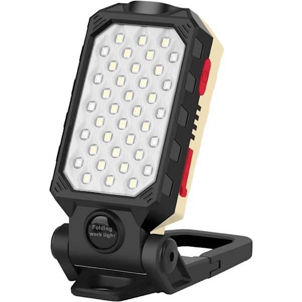 LED-arbetslampor, verkstadslampor, uppladdningsbara strålkastare, för camping, nödsituationer