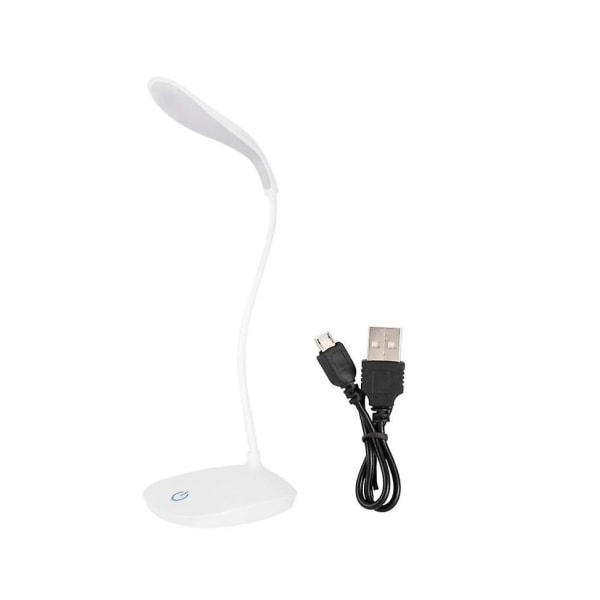 LED pekströmbrytare kontorslampa USB nattlampa bordslampa, arbetsrum i sovrummet