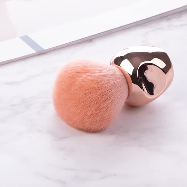 Neglestøvbørste Makeupfjernerbørste Neglekunstbørste til rengøring af negle 2 stk. pink+white