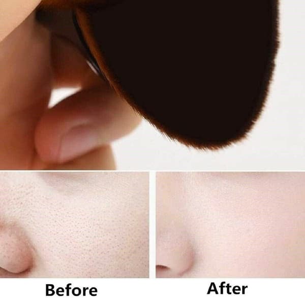 Foundation Makeup Brush, Multipurpose for Blending Liquid or Flawless Powder Makeup (Black)