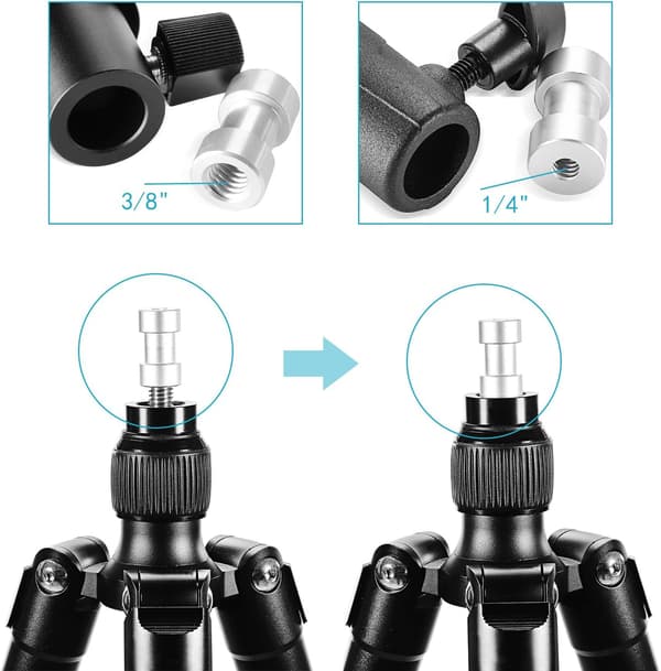 2 st Professionell Universal E-typ Kamerablixt Speedlite Fäste Swivel Ljusstativfäste