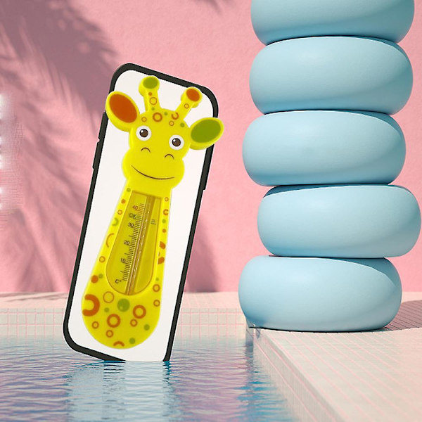 Giraff badtermometer för barn inomhus, baby badtermometer