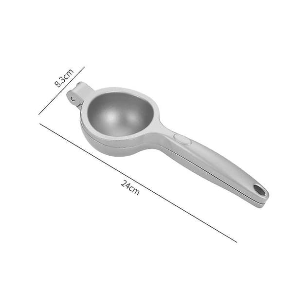 Manuell citruspress i aluminiumlegering för köket (silver) Silver