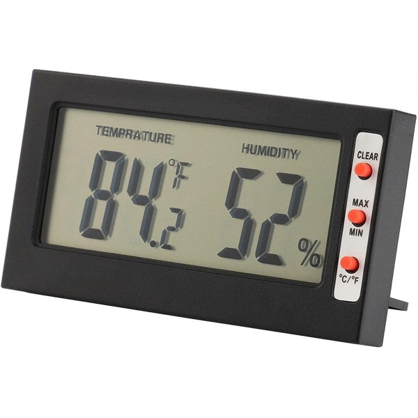 Digital hygrometer inomhus termometer fuktighetsmätare 2 i 1 monitor