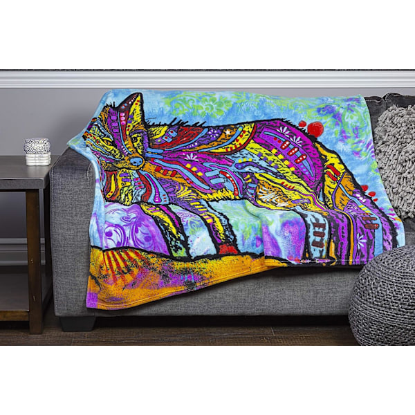 Mjuk plysch ullfilt Flanellfilt Luftkonditioneringsfilt 150*130 (Varg) color 4