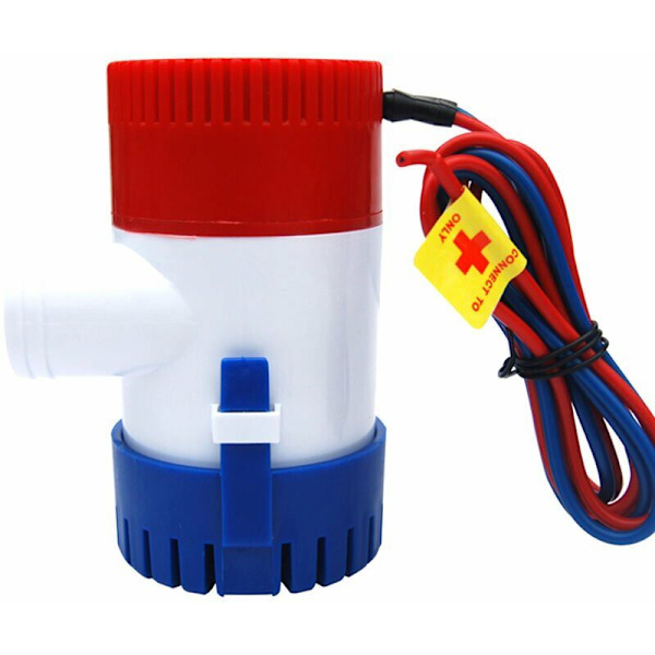 Pump1100Gph Dc 12V Elektrisk Vattenpump För Akvarium Nedsänkbar Sjöflygplan Motorhem Båtar Husbåt