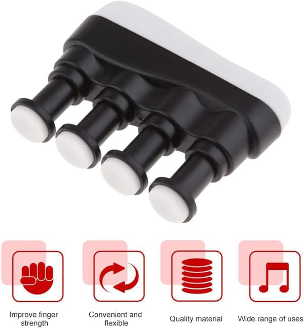 1 Pack Gitarrfingertränare, Handtränare för Gitarr, Handtränare Stärkande Fingertränare