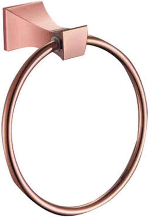 Handdukshållare Badrum Roséguld Zink Legering Rack Modern Enkel Ring