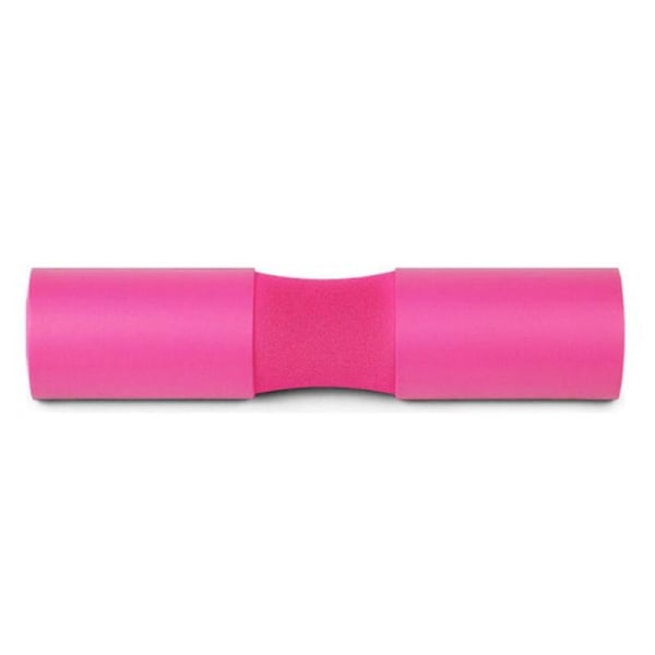 Skivstång Squat Pad, Skum Bärbar Nacke Axelskydd Viktlyftning Pad Protector Perfekt för Övningar pink