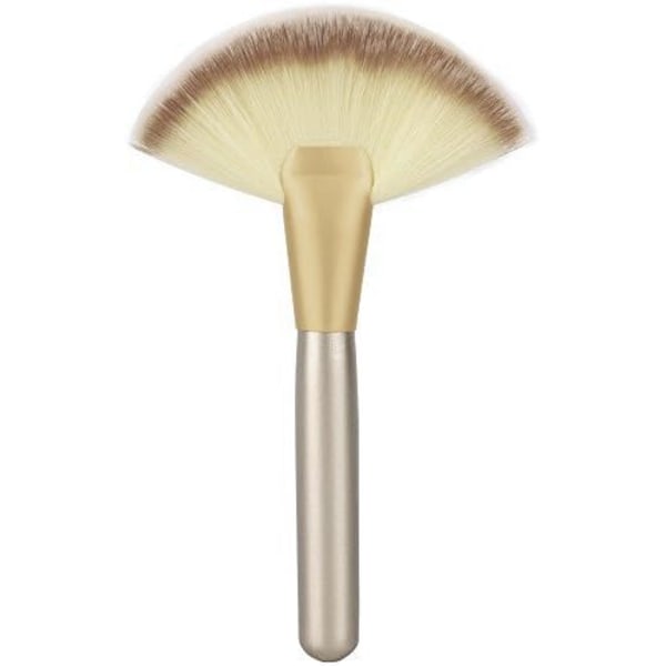 1 st Babysbreath Slim Fan Makeup Brush Blending Highlighter Shine to Contour Powder