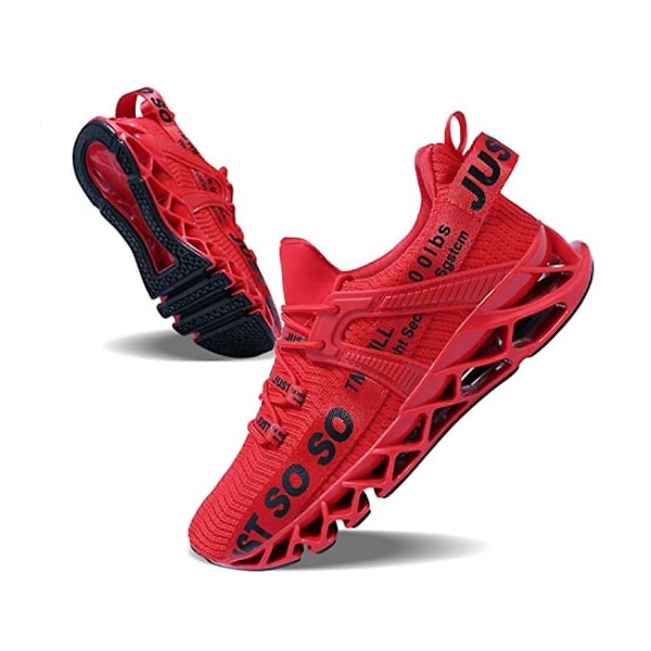 Löparskor som andas Blade Slip on Sneakers Herr Röd storlek 45 red 27.5cm
