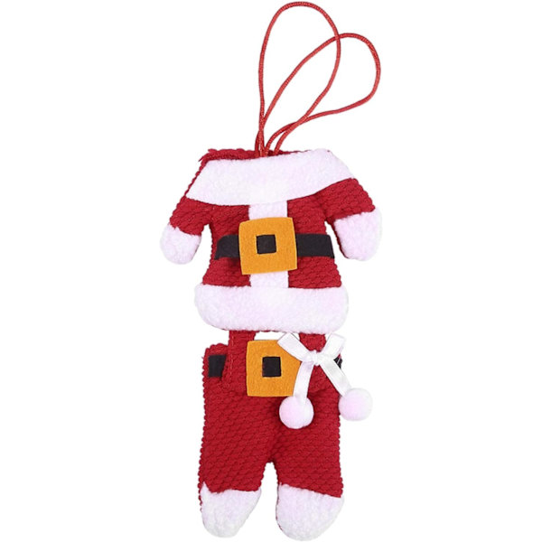 6 st kostympåsar Jultomte, julbordsdekoration