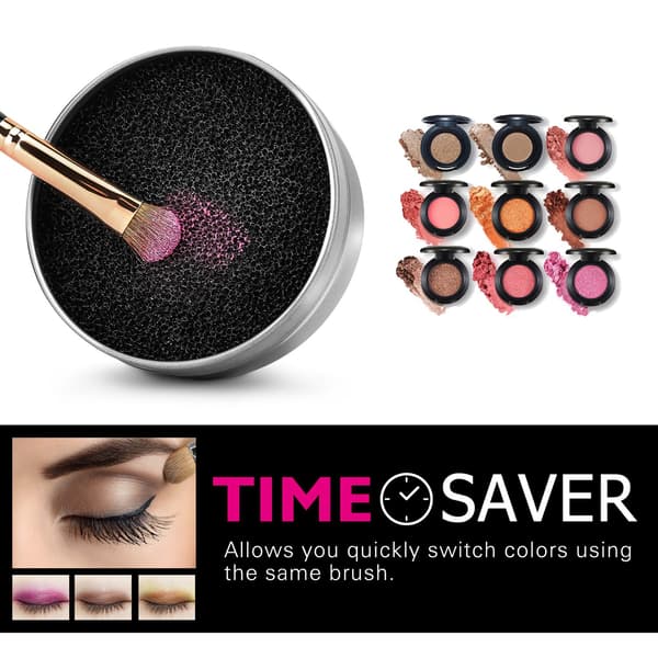 Make-up børsterenser, svamp farverensende make-up børste tørværktøj