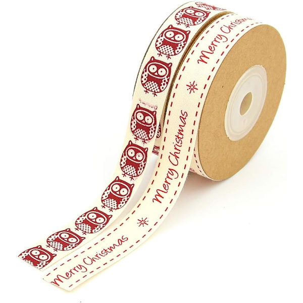 Grosgrainband i bomull, 10 meter, 1,5 cm/0,59 tum, för presentförpackningar och dekoration