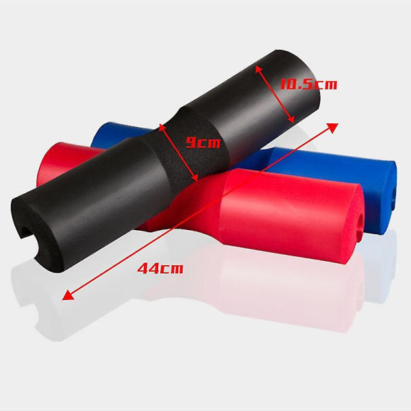Skivstång Squat Pad, Skum Bärbar Nacke Axelskydd Viktlyftning Pad Protector Perfekt för Övningar blue