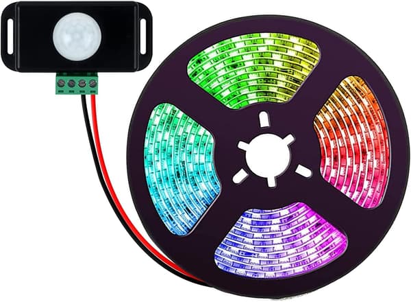 12V 24V PIR Sensor LED Bevægelsessensor Bevægelsestimer Skiltkontrol PIR Controller til Ect Monokrom LED Strip