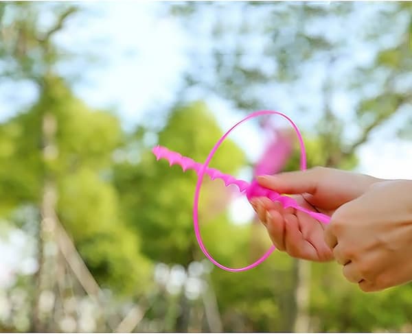 Bambus Dragonfly Push Frisbee Træk Frisbee Børnelegetøj - 40 Stykker