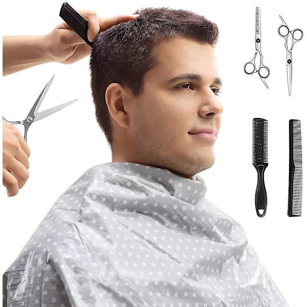 Professionella hårsaxar set, 10 delar saxar kit för hem, salong