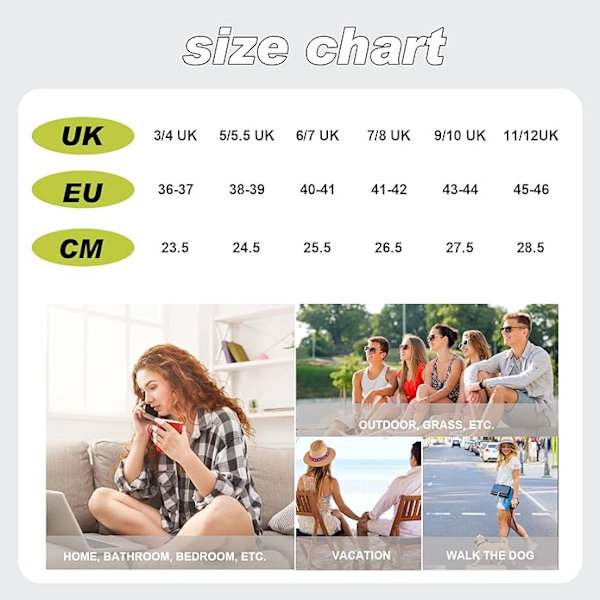 Badsandal Damtofflor Molnskor Herrsommar Mysiga Slides Cloudyzz Tofflor Halkfria（grön） Green