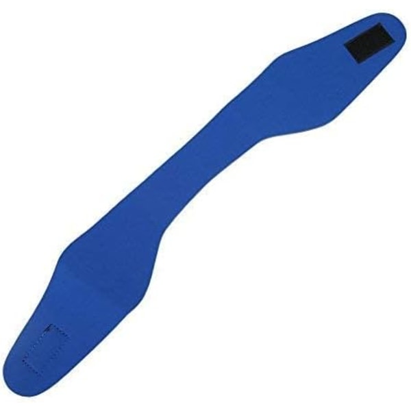 Simband i neopren för simning, justerbar, elastisk (L-blå) l