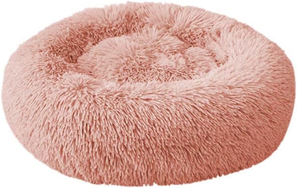 Hundeseng, kæledyrsseng, 40 cm, hundesofa, kattesofa, blød og vaskbar pink