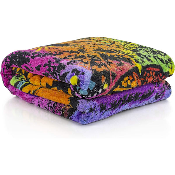 Mjuk plysch ullfilt Flanellfilt Luftkonditioneringsfilt 150*130 (kattunge 1) color 3