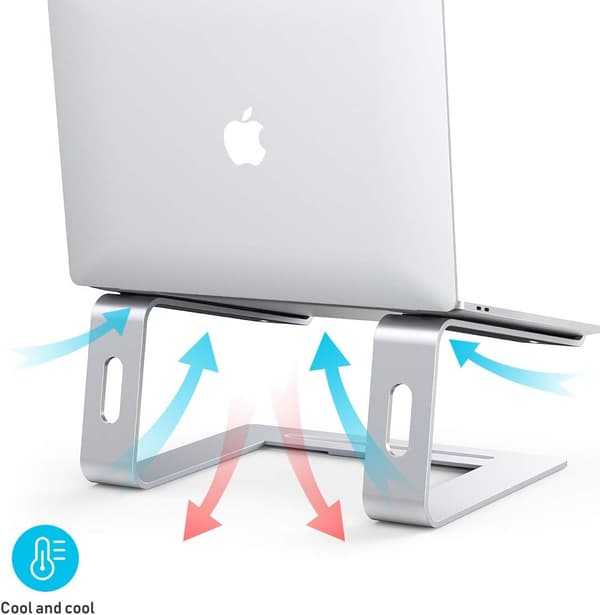 Bærbar computerstander, aftagelig notebookholder kompatibel med 10-18\" bærbare computere