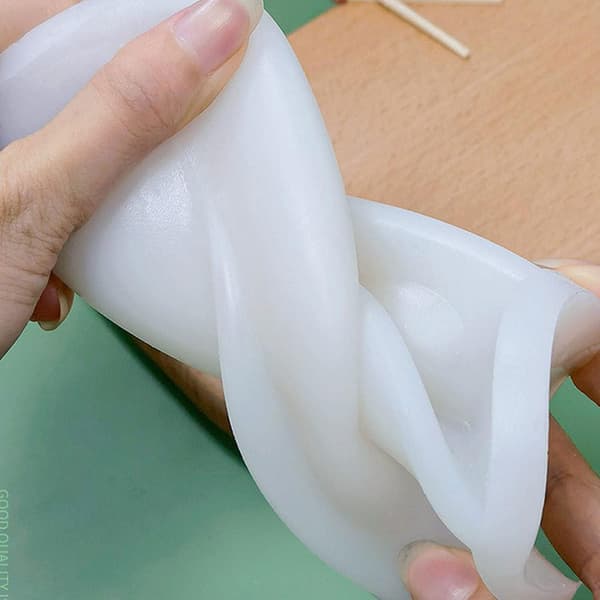 3D påskeharelysformer, såpeform, påskeharelysformer, påskehare silikonform