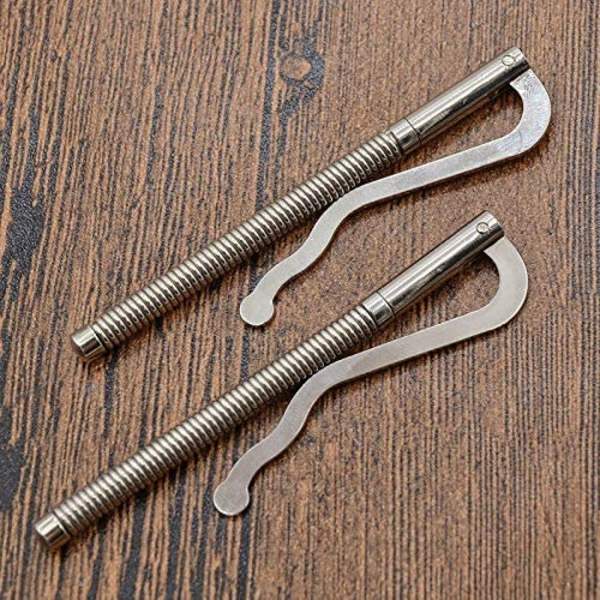Pengklämma Plånboksersättning, 5 st Fjädermetall Pengklämma, Plånboksinsats Stångersättning