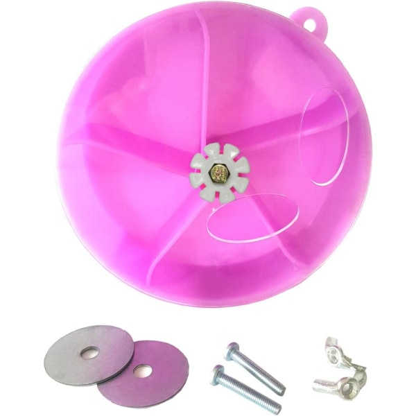 Fåglar Kreativ Fodersystem Frön Matboll Rotera Träning Leksak (Lila) Purple